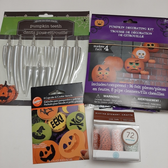 🍒 Large Lot Halloween Craft & Home Decor Wilton Martha Stewart Garland Stickers - Picture 10 of 16